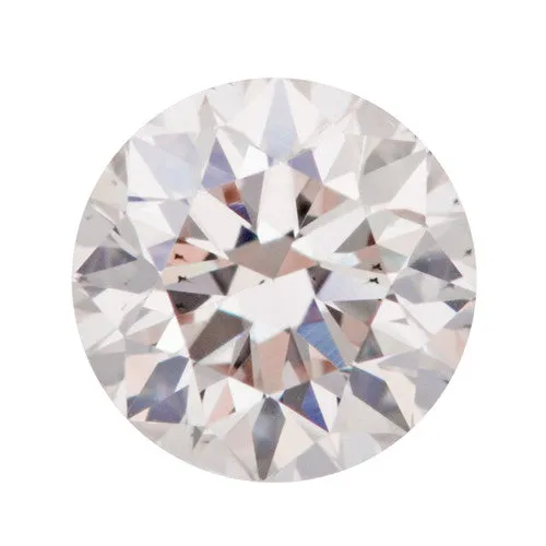 0.39 Carat Loose Pale Pink Diamond | Natural Color Round Brilliant SI1 Clarity