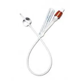 2-Way Silicone-Elastomer Foley Catheter 10 Fr 3 cc
