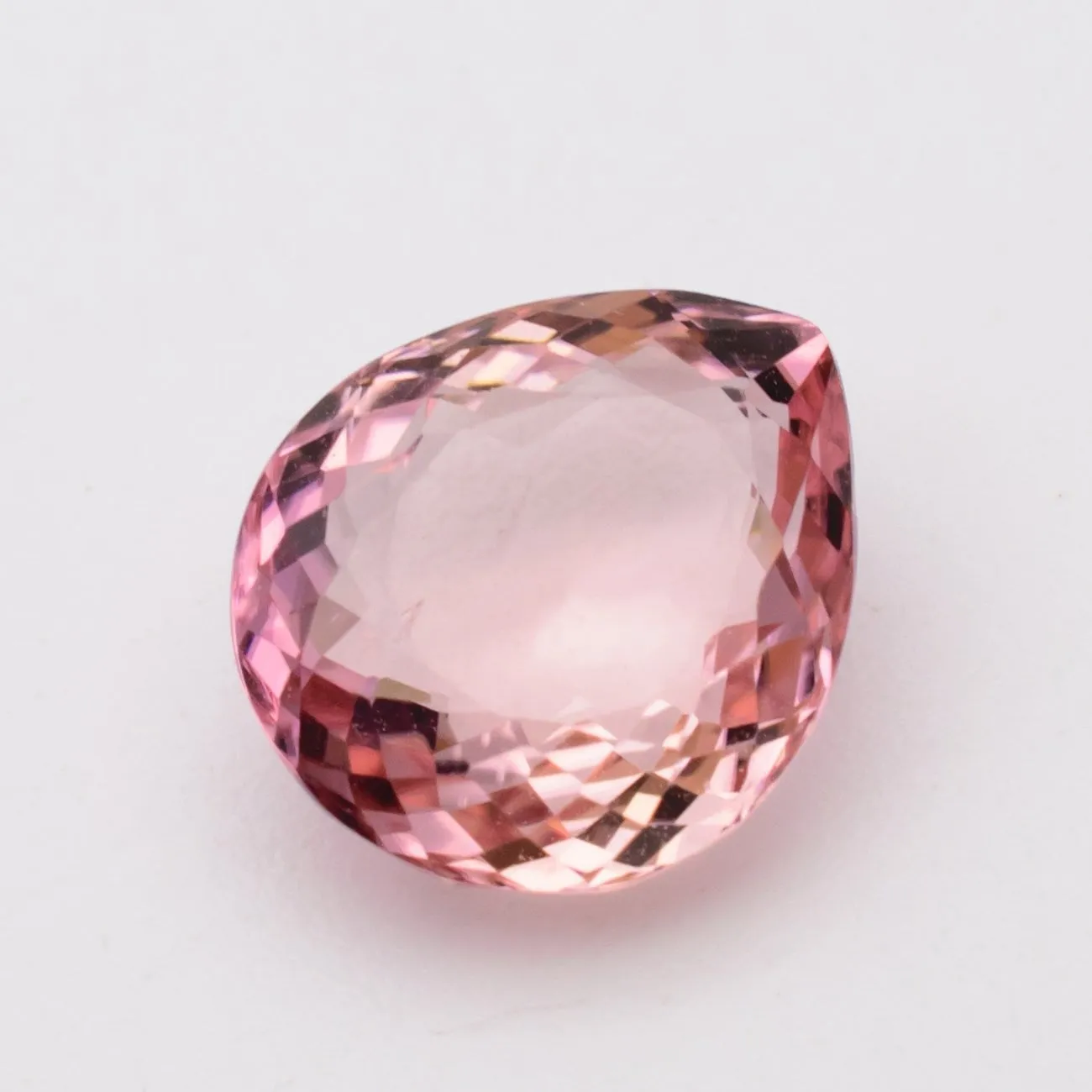 3.48 carats Pink Tourmaline Gemstone | 11mm x 9.4mm