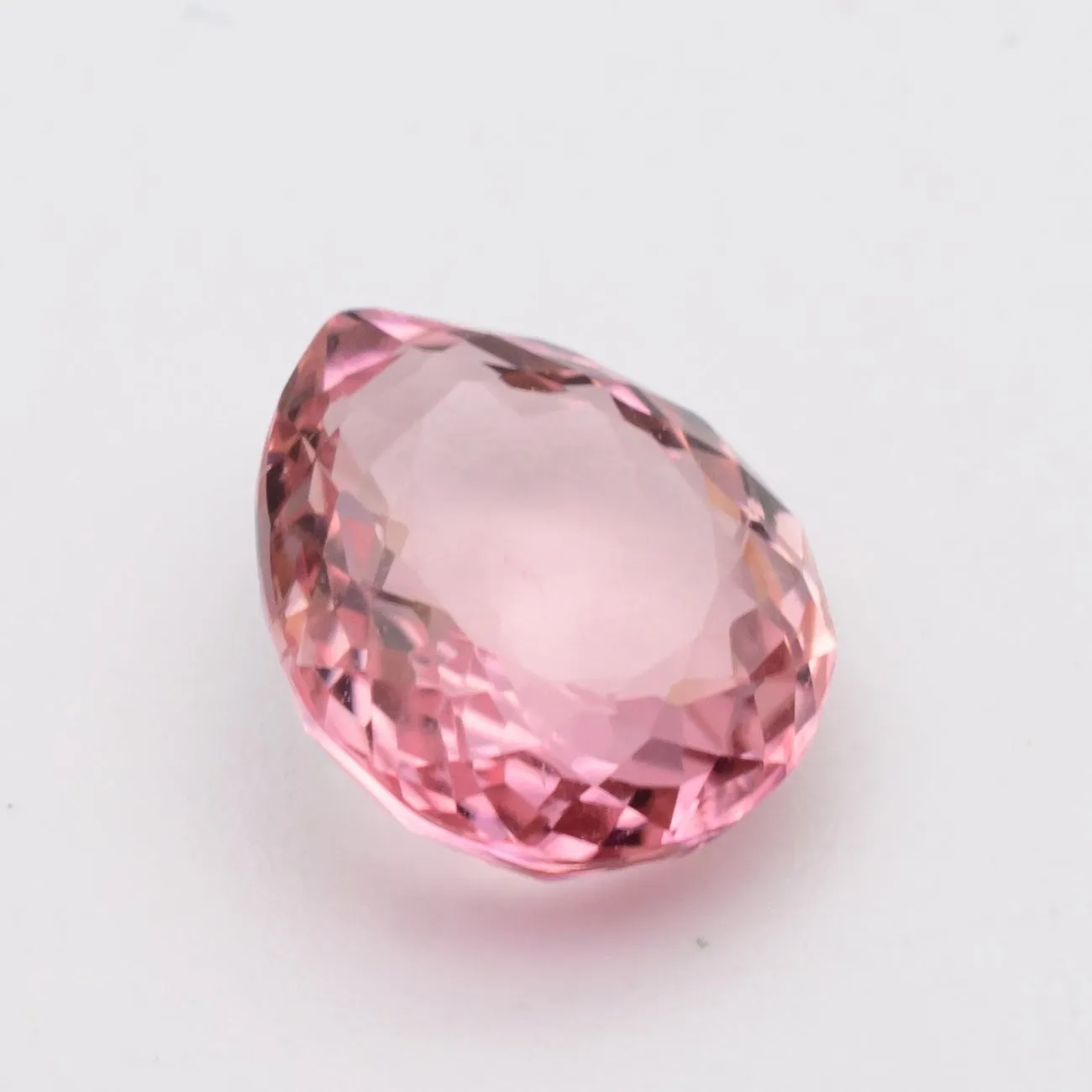 3.48 carats Pink Tourmaline Gemstone | 11mm x 9.4mm