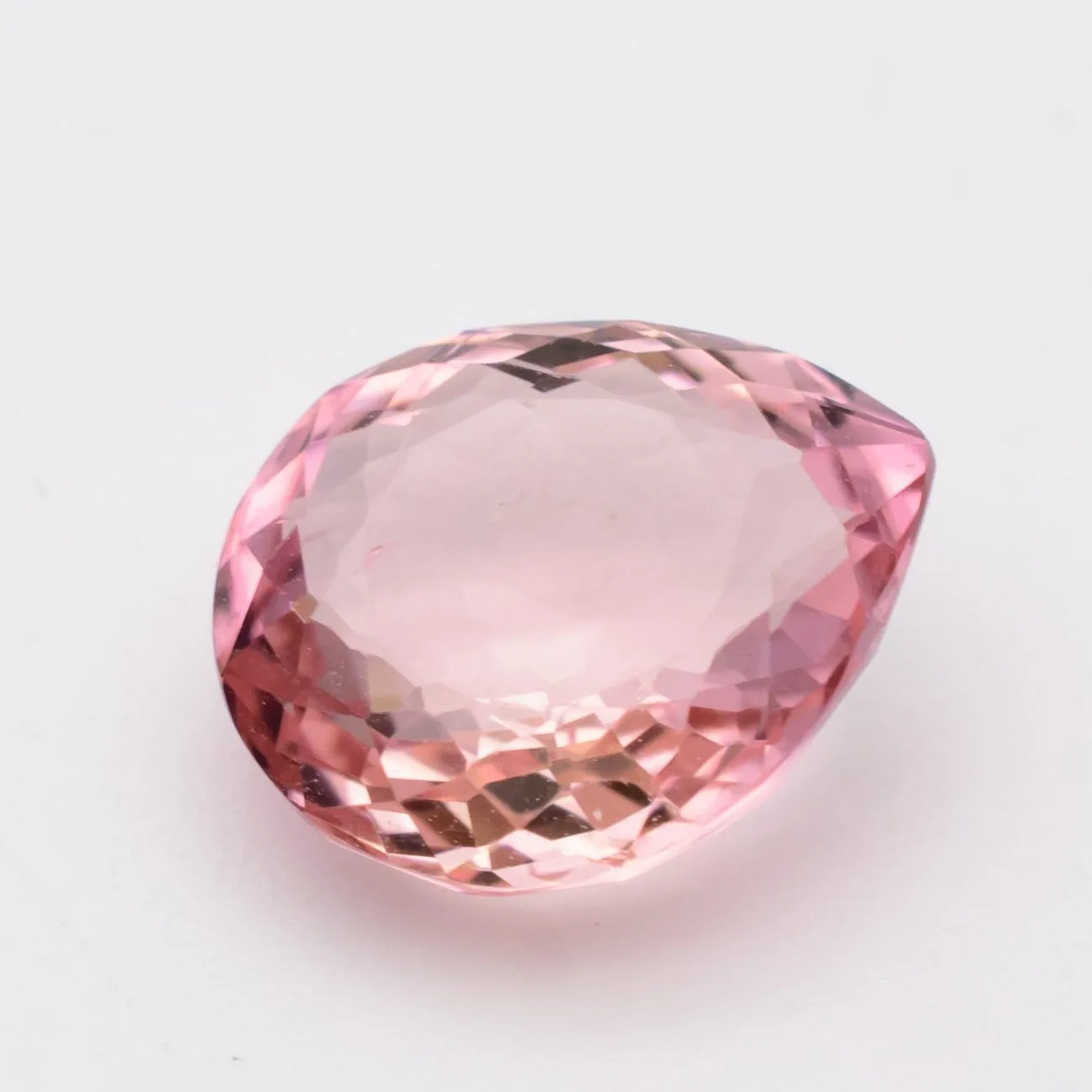 3.48 carats Pink Tourmaline Gemstone | 11mm x 9.4mm
