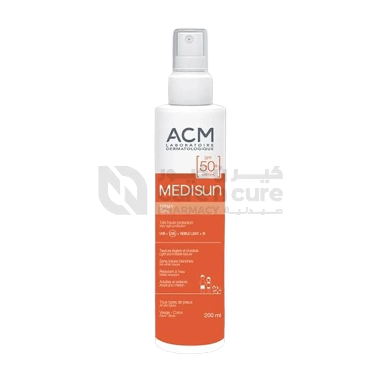 Acm Medisun Sunscreen Spray Spf50  200 ml