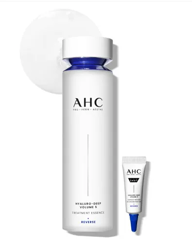 AHC Hyaluro Deep Volume 5 Treatment Essence 130ml Eye Cream5ml
