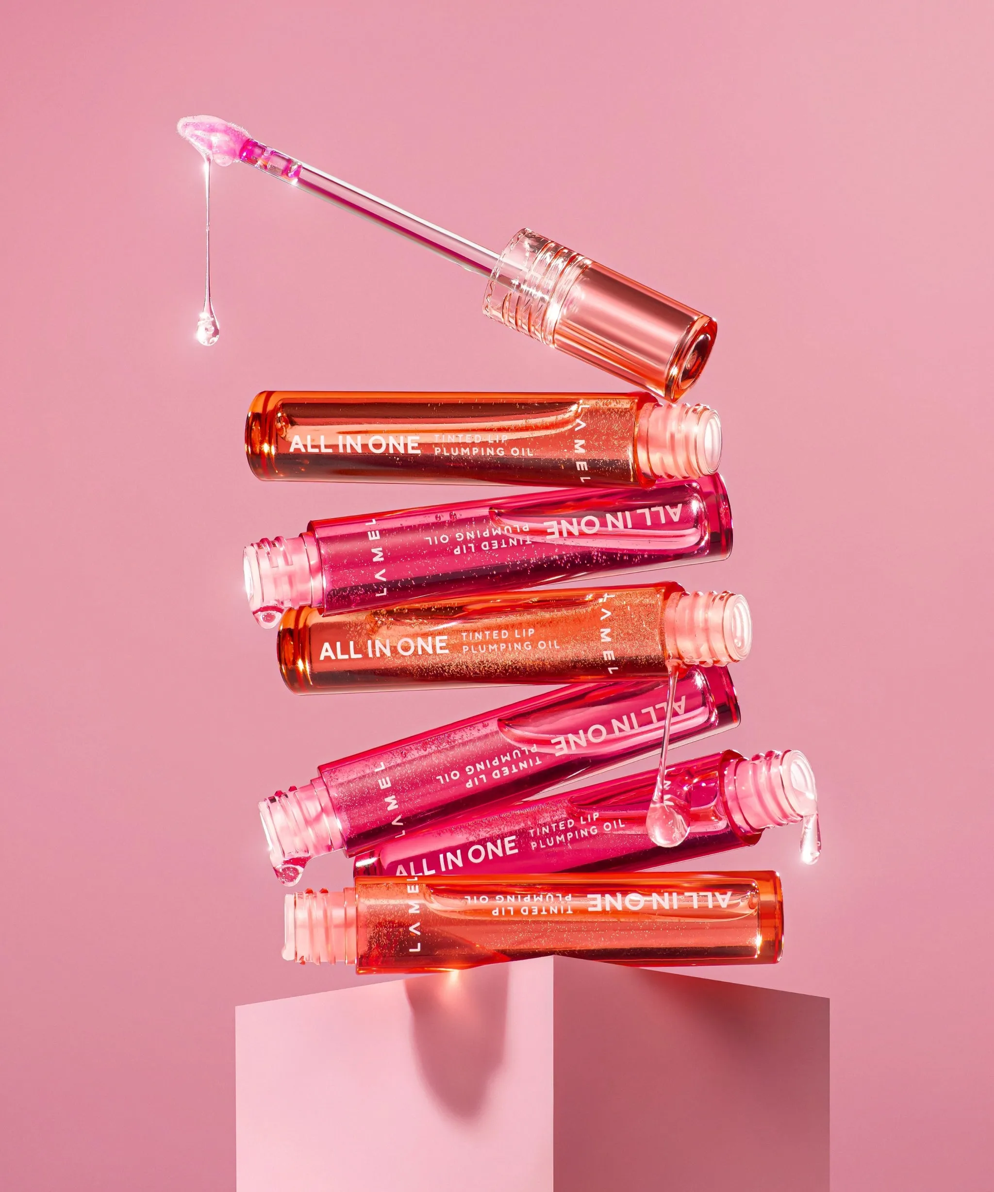 All in One Lip tinted plumping oil