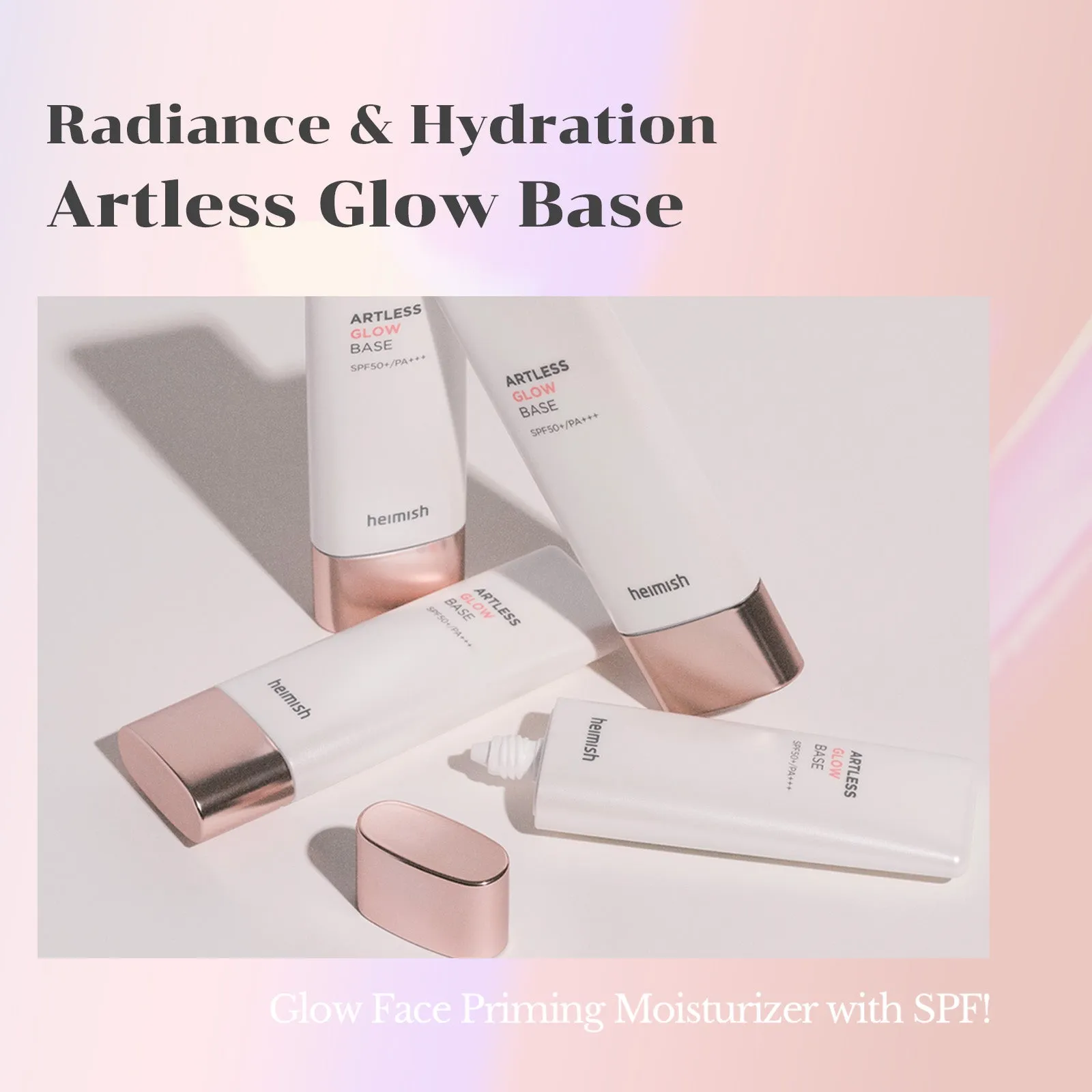 Artless Glow Base SPF 50  PA    40ml/1.35fl.oz