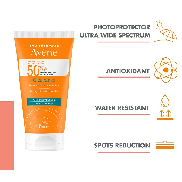 Avene - Cleanance Ultra Light Anti Blemishes SPF50 