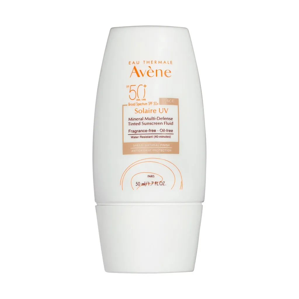 Avene Mineral Sunscreen Fluid. 1.7 FL.OZ Natural Finish