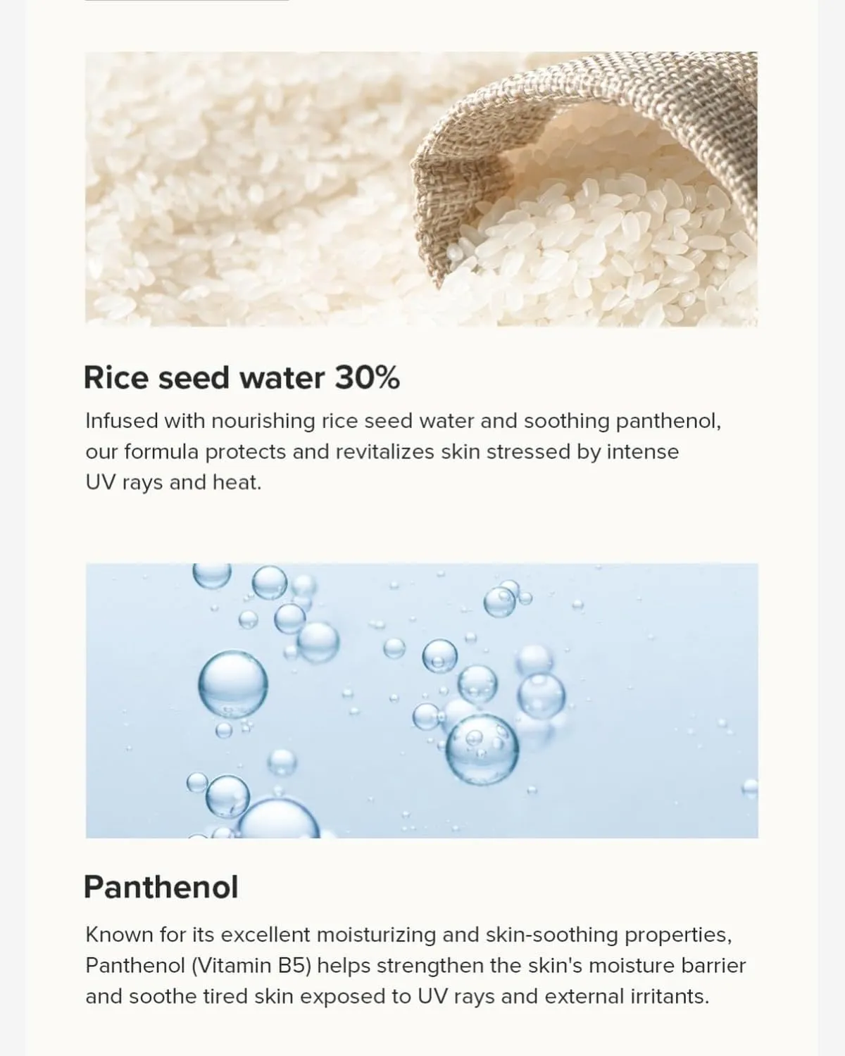 BEAUTY OF JOSEON Relief Sun Aqua-Fresh: Rice   B5 | 50 ml | Lightweight, Hydrating Sunscreen SPF50  PA    