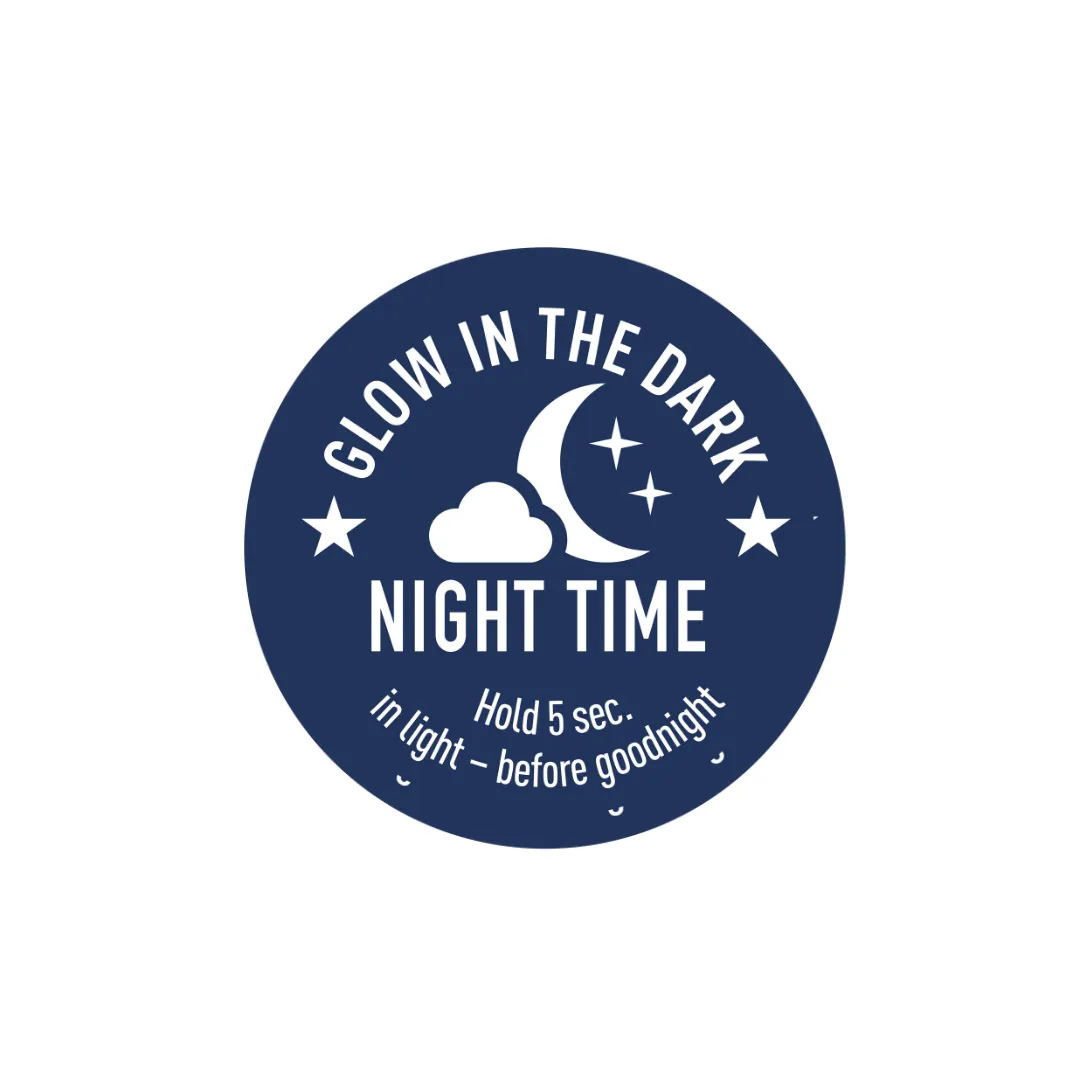 BIBS Pacifier Duo - NIGHT Glow Blush