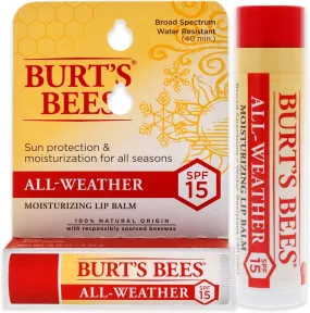 BURT'S BEES/ALL-WEATHER MOISTURIZING LIP BALM 0.15 OZ