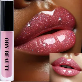 Careys Pink Glitter Lip Gloss