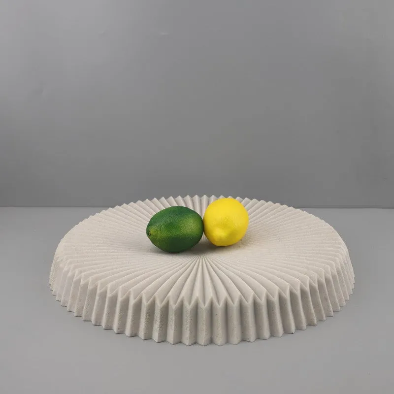 Creative Resin Round Fruit Tray Tray