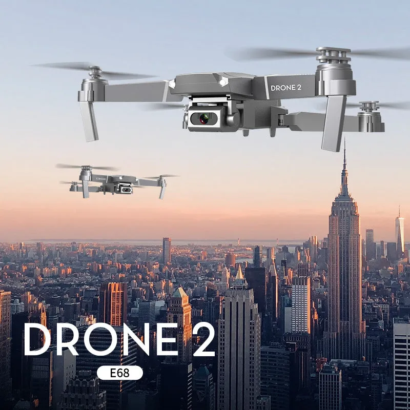 E68 Folding Quadcopter Drone