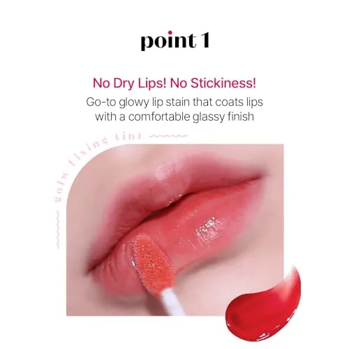 ETUDE Glow Fixing Tint Chilling Red (Glossy)