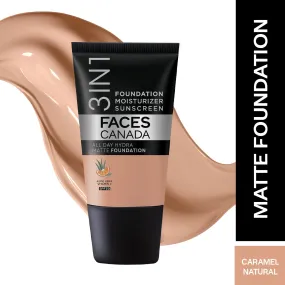 FC All Day Hydra Matte Foundation Caramel Natural 023 18ml