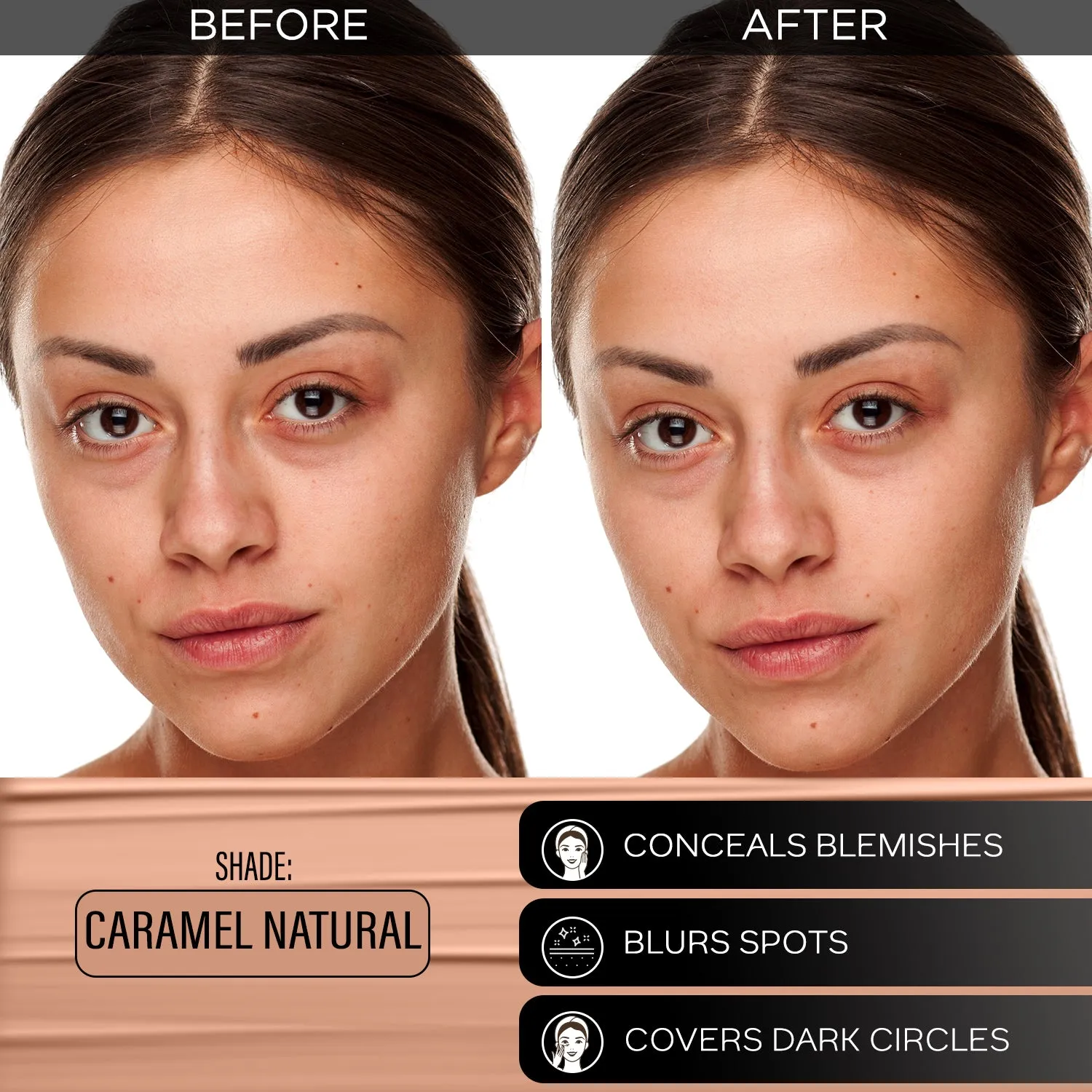 FC All Day Hydra Matte Foundation Caramel Natural 023 18ml