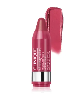 Free Deluxe-Sized Chubby Stick Moisturizing Lip Colour Balm Super Strawberry