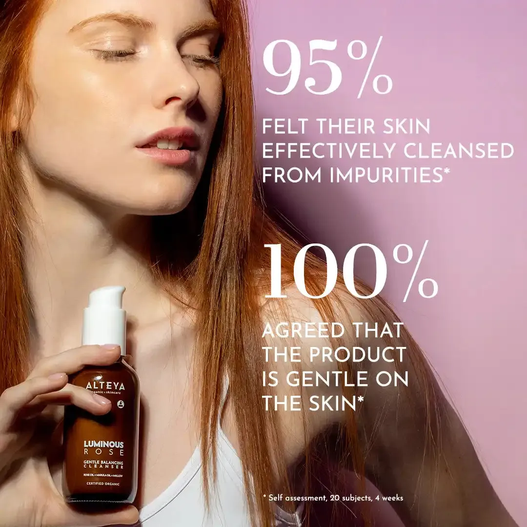 GENTLE BALANCING CLEANSER LUMINOUS ROSE