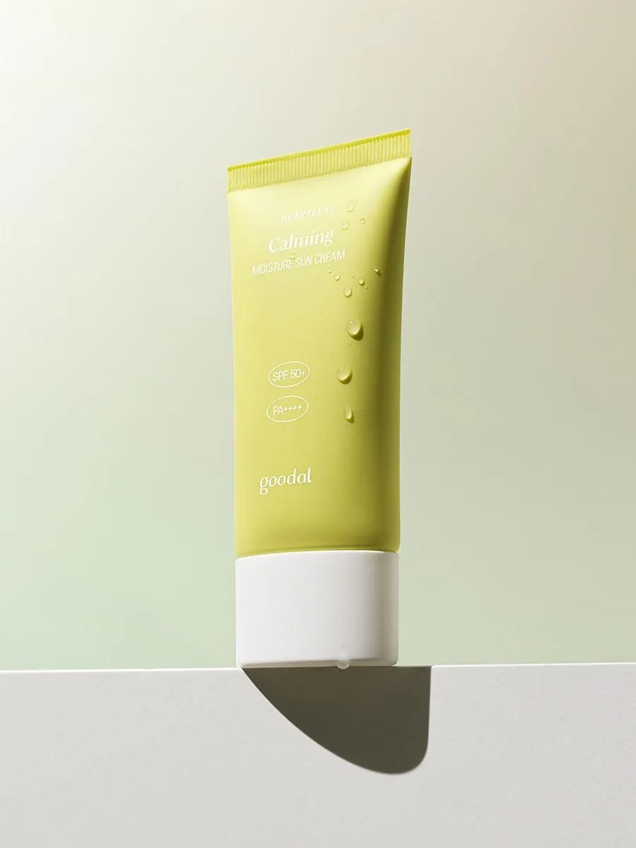goodal Heartleaf Calming Moisture Sun Cream SPF 50  PA     50ml