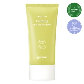 goodal Heartleaf Calming Moisture Sun Cream SPF 50  PA     50ml