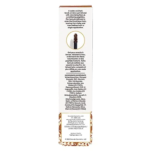 Grande Cosmetics GrandeBROW-FIL Volumizing Brow Gel, Medium, 0.14 fl. oz.