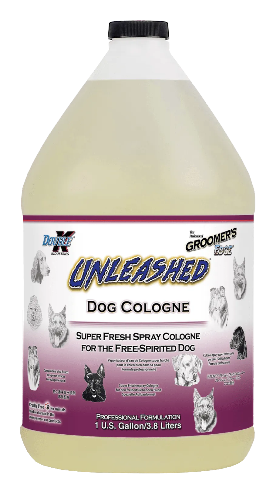 Groomer's Edge Unleashed Cologne - Gallon
