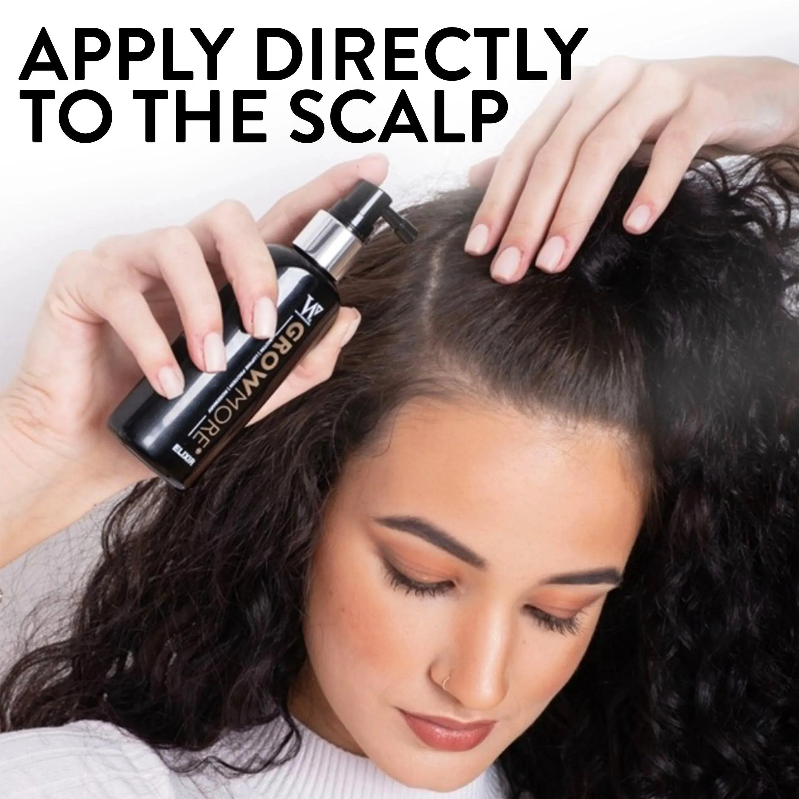 Grow More® Elixir - Luxury Hair Growth Serum - Leave on Scalp Density treatment