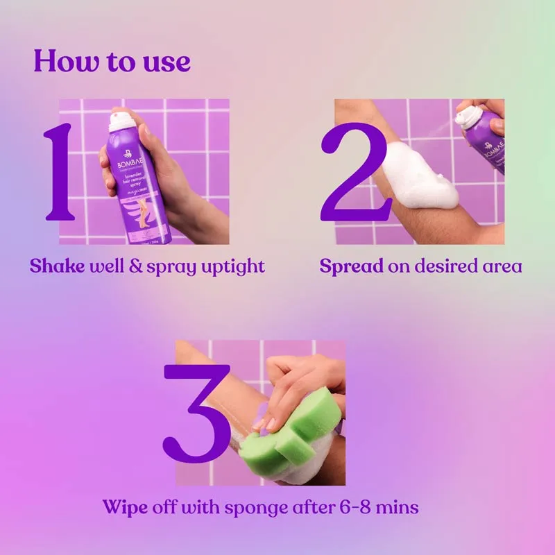 Hair Removal Spray | Lavender - 200g (Pack of 2)