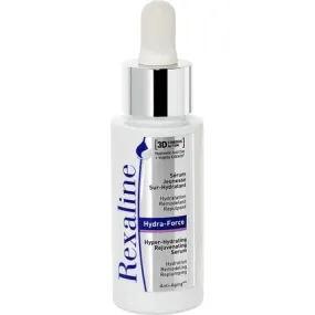 Hydra-Force Hydrating and rejuvenating facial serum with hyaluronic acid duo 30 ml , Rexaline
