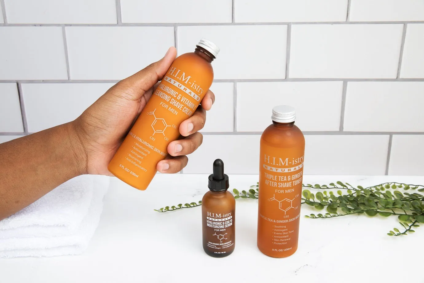 Hydrating Shave   Skincare Regimen by HIMistry Naturals