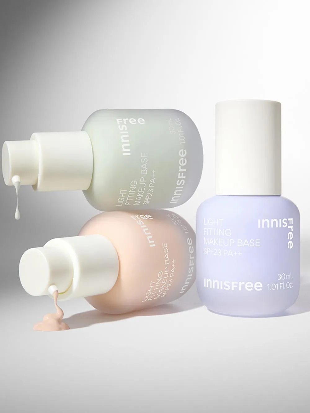 Innisfree Light Fitting Make up Base SPF 23 PA   30ml  (Peach)