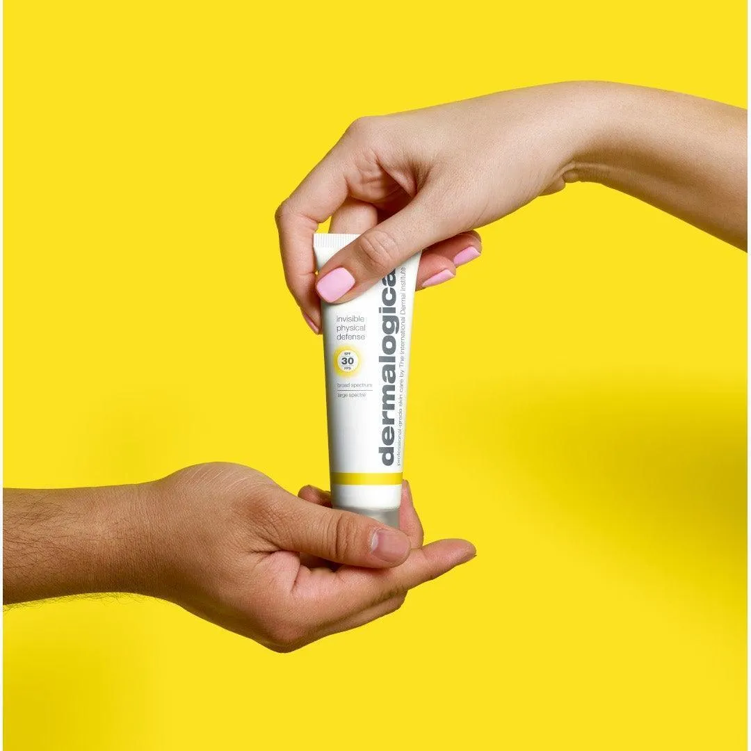 invisible physical defense mineral sunscreen spf30