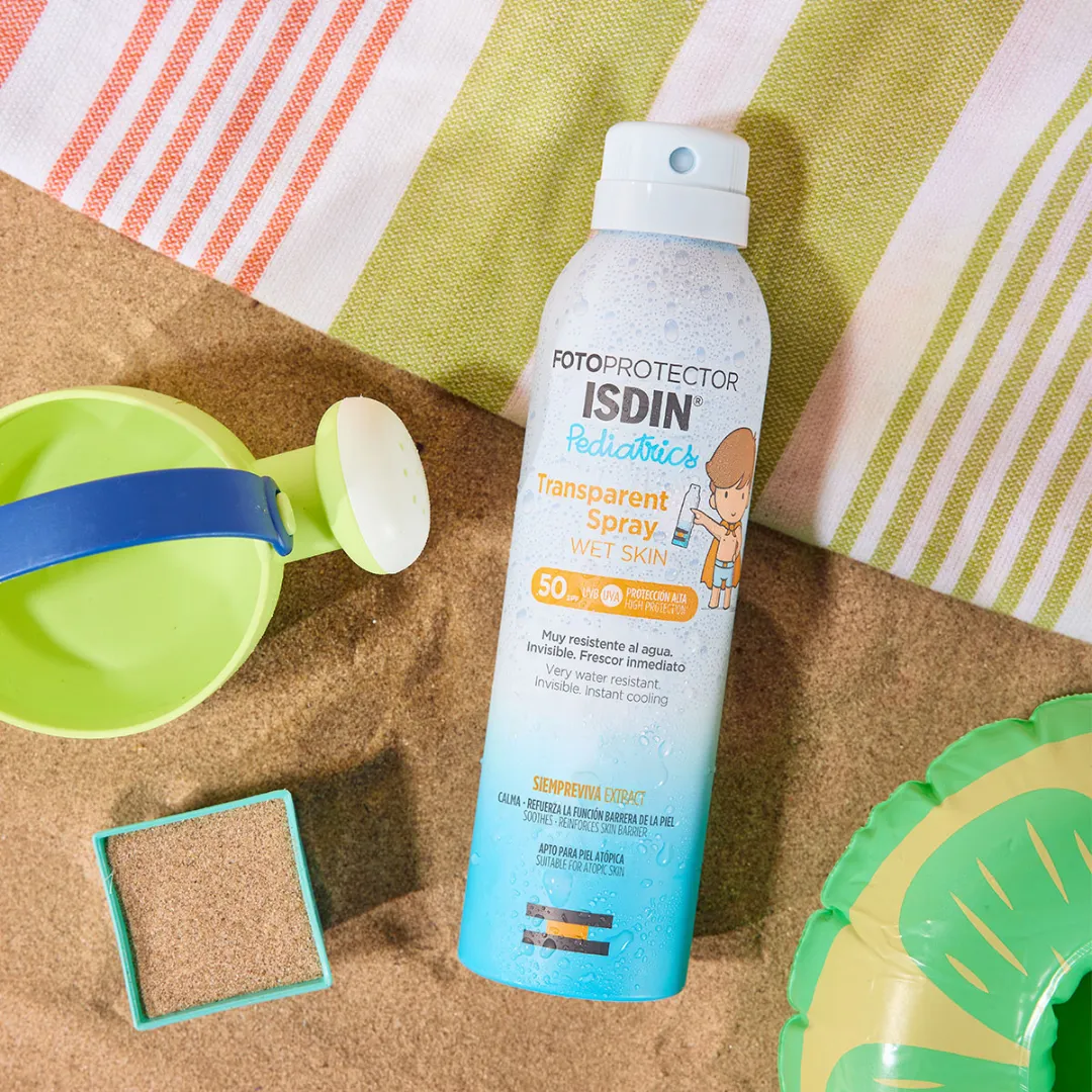 Isdin Fotoprotector Pediatrics Wet Skin Transparent Spray 50  250ml