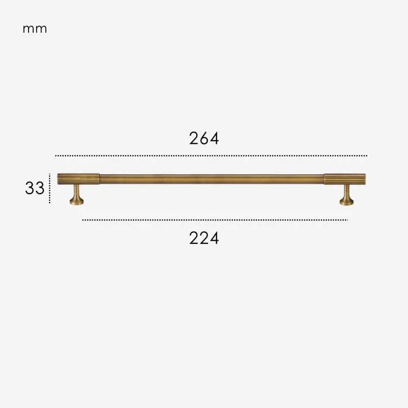 KANA Solid Brass Handles