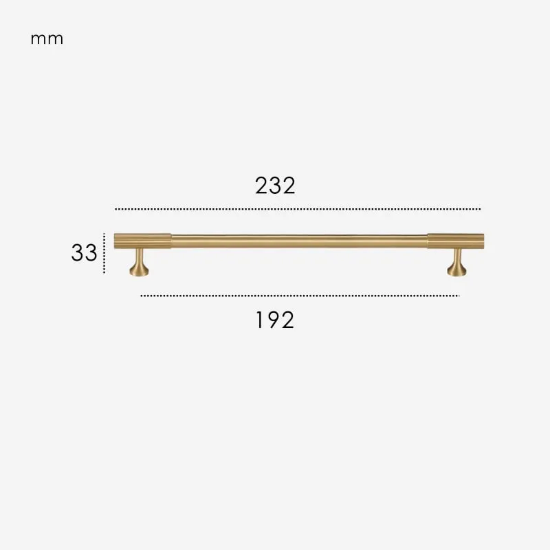 KANA Solid Brass Handles