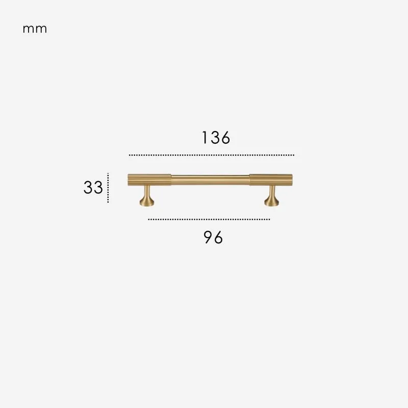 KANA Solid Brass Handles