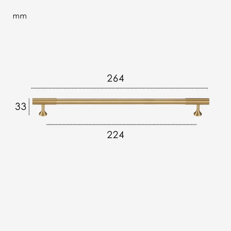 KANA Solid Brass Handles