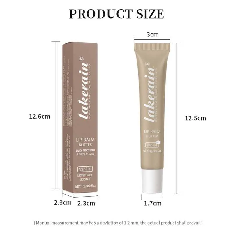 Lakerain - Natural Lip Gloss Moisturizing Vegan Lipstick