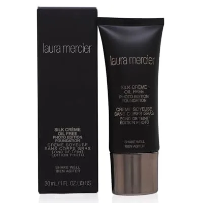 LAURA MERCIER SILK CREME OIL-FREE PHOTO EDITI FOUNDATION (5C1) NUTMEG 1 OZ