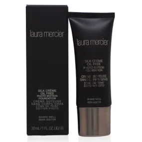 LAURA MERCIER SILK CREME OIL-FREE PHOTO EDITI FOUNDATION (5C1) NUTMEG 1 OZ