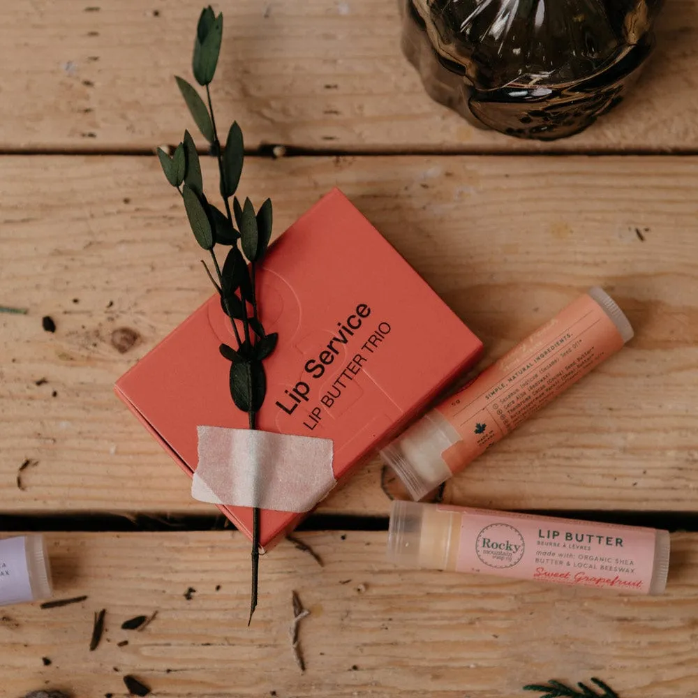Lip Service | Fruity Lip Butter Trio | Legacy