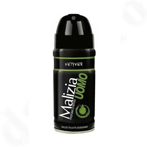 Malizia Deo Uomo "Vetyver" Body Spray, 5.1 oz