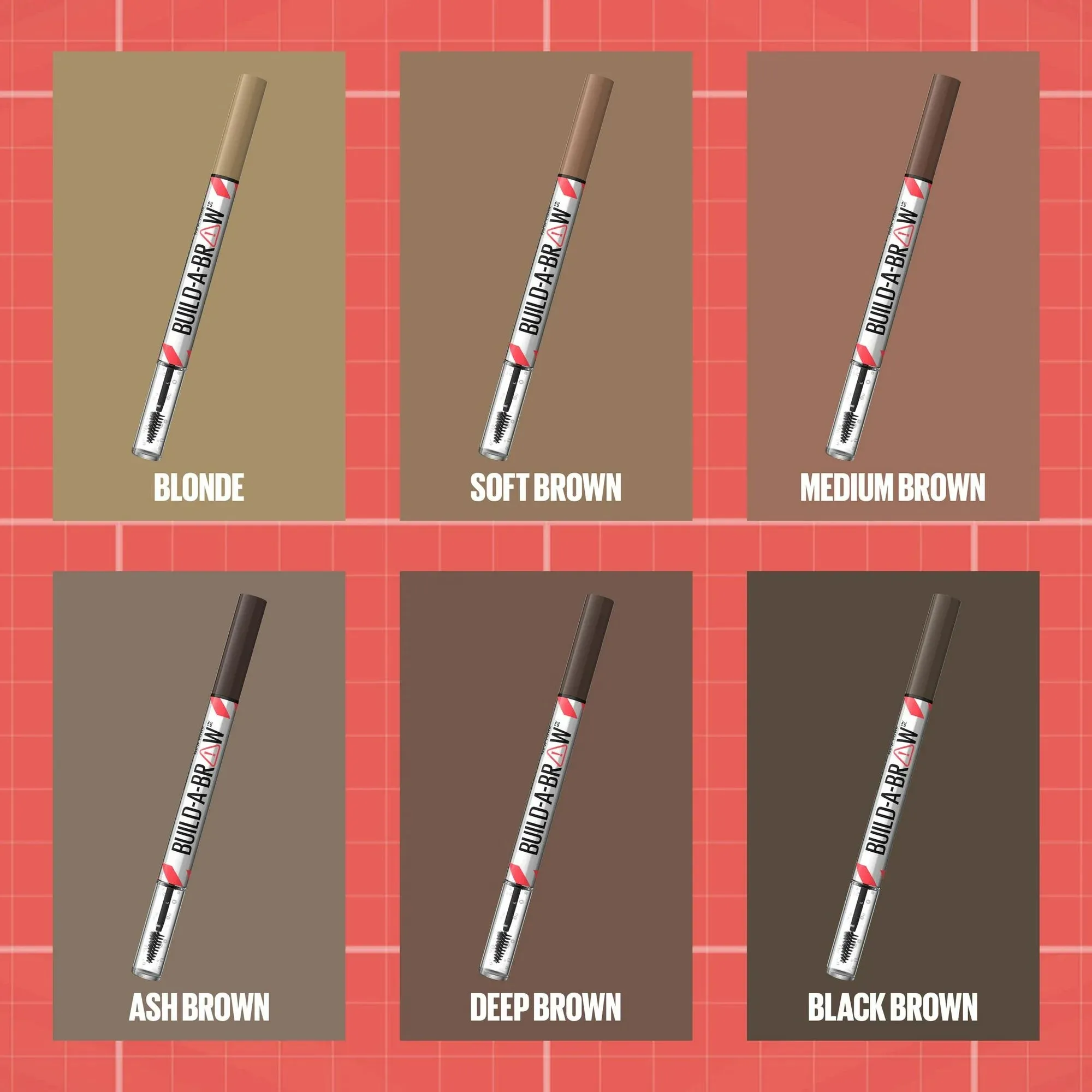Maybelline Build A Brow 2-in-1 Eyebrow Pencil - Assorted