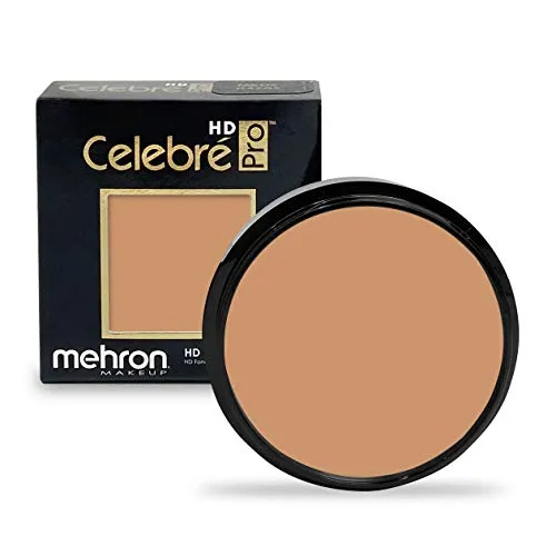 Mehron Makeup Celebre Pro-HD Cream Face & Body Makeup (.9 oz) (MEDIUM DARK 3)