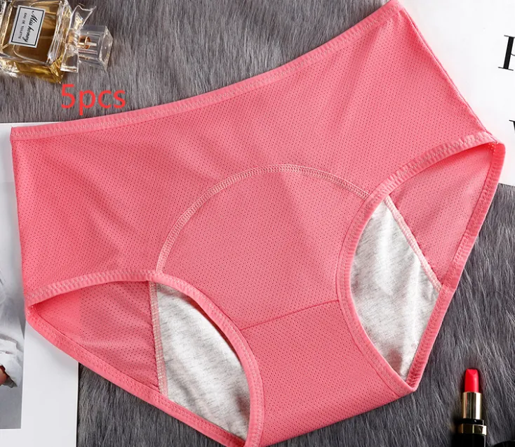 Menstrual Underwear Women Leak Proof Panties - 5PCS