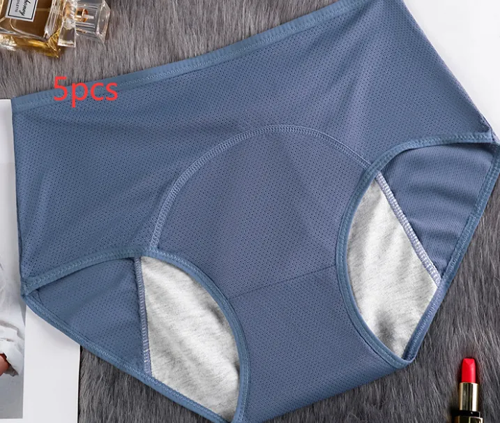Menstrual Underwear Women Leak Proof Panties - 5PCS