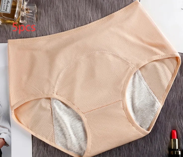 Menstrual Underwear Women Leak Proof Panties - 5PCS