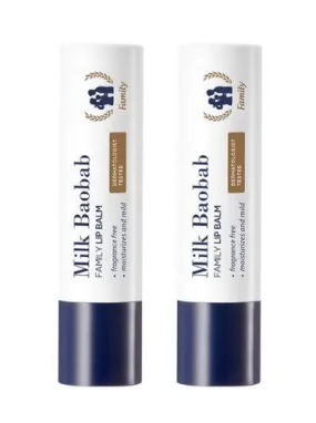 Milk Baobab Family Lip Balm 3.5g*2pack