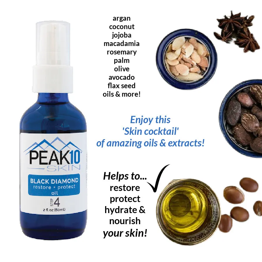 PEAK 10 SKIN® BLACK DIAMOND restore   protect Oil