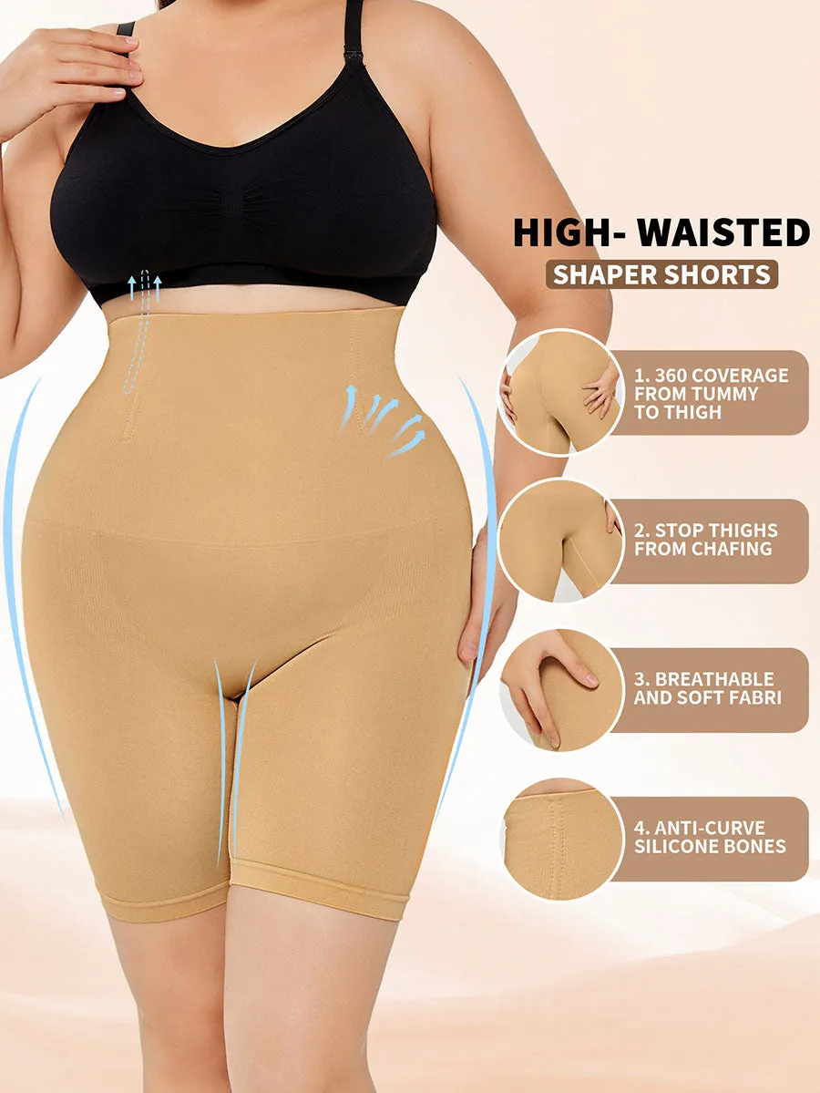 Plus Size Butt Lifting Body Shaper Shorts